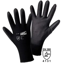 Worky Safety Line Leipold Doehle Micro Black Nylon-pu 1151-m Nylon Arbeitshandschuh Größe (handschuhe): 8, M En 388
