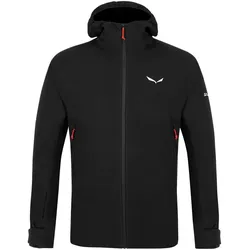 Salewa Wanderjacke Puez Powertex 2L (2-Lagen-Shell, wasser/winddicht) schwarz Herren