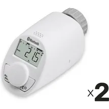 eqiva Heizkörperthermostatkopf mit Bluetooth 2 Stück