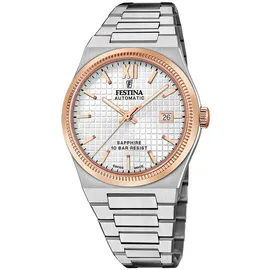Festina F20030/1 Herrenuhr Swiss Made Rivé Automatik 40mm
