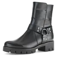 Gabor Damen Biker Boots mit Best Fitting-Ausstattung, Gr. 39 schwarz, / 84527206-39