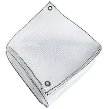 Tecplast Schutzplane 4x10 m Tecplast Tr170mu - Transparente Armierte Plane - Hochwertige Qualität - Wasserdicht - Widerstandsfähigkeit gegen Uv-strahlung