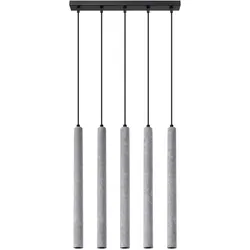 Pendelleuchten PASTELO 5L beton