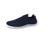 Dockers by Gerli Herren Slipper, Männer Halbschuhe,Wechselfußbett,offener einschlupf,Schlupfschuhe,Slip-ons,freitzeitschuhe,Navy,47 EU - 47 EU