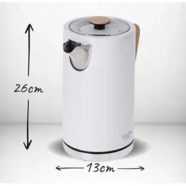 Adler AD 1347w Wasserkocher - White