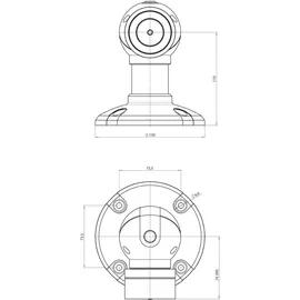 Assa Abloy effeff Magnet 830 1200N 83012BW1U---F90