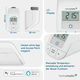 eQ-3 Heizkörperthermostat Basic digital Smart-Steuerung