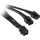Kolink 01060 – Kolink Adapter 6-Pin-PCIe auf 2x 6-Pin-PCIe-Stecker, schwarz, 15