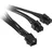 Kolink 01060 – Kolink Adapter 6-Pin-PCIe auf 2x 6-Pin-PCIe-Stecker, schwarz, 15
