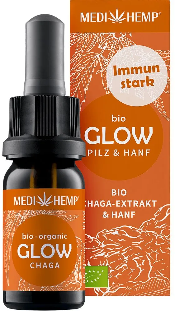 Medihemp Bio Glow Chaga-Extrakt & Hanf