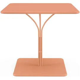 vente-unique Gartentisch 80 x 80 x 75 cm Orange