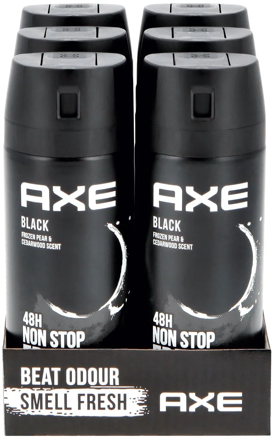 Preisvergleich Produktbild Axe Bodyspray Black 150 ml, 6er Pack