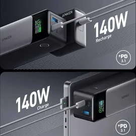 Anker 737 Power Bank 24000 mAh schwarz