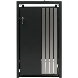 Proregal Mülltonnenverkleidung 122 x 68 x 84 cm anthrazit