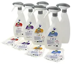 Cif Professional Sprühflasche Gemischt 19 (B) x 23,6 (T) x 29,7 (H) cm 9312819 6 Stück 750 ml