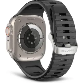 decoded Silicone Ultra Traction Strap 42/44/45/49mm Black