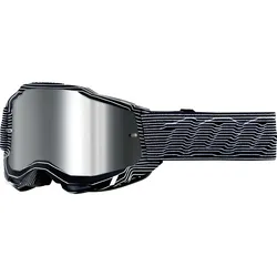 100% Accuri 2 Extra MTB Moto Brille Silo Gläser silber verspiegelt