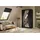 altdecor Schiebetürenschrank VOXI 120 x 216 x 61 cm Schwarz