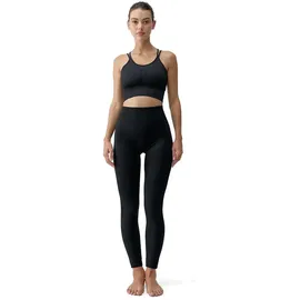 Born Living Yoga India Leggings Mit Hoher Taille - Black - XS