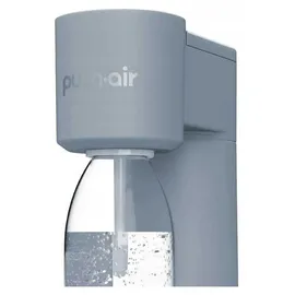 DAFI PushAir Saturator mit CO2-Kartusche + 0,7l Flasche Grau