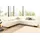 DOMO collection Ecksofa »Norma, moderne Armlehnen, zeitlos und elegant, L-Form«, wahlweise mit Bettfunktion beige