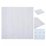 vidaXL Pvc-fliesen Selbstklebend 5,11 M2 Weiß Vidaxl