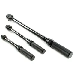 Drehmomentschlüssel Set 3 teilig 1/4, 3/8 und 1/2 Zoll 2-210Nm