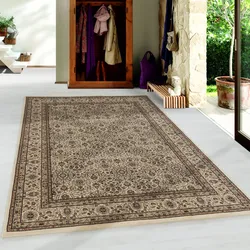 Teppich AYYILDIZ TEPPICHE "KASHMIR 2602", beige, B:160cm H:10mm L:230cm, Polypropylen (PP), Teppiche, Wohnzimmer, Orient Optik