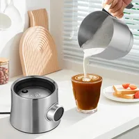 Elektrischer Milchaufschäumer,900ml Milchschäumer für Kalter Milchschaum, Latte, Cappuccino, Heiße