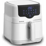 Evolveo Salente HotAir, 2-in-1 Heißluftfritteuse, 4,3 l, weiß - Weiß