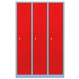 Lüllmann 515134 Spind 119 x 180 x 0 cm Rot