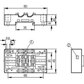 IFM Electronic Modulunterteil AC5011