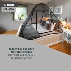 WINDHAGER Pop-up Moskitonetz 140 x 200 cm Anthrazit