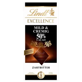 Lindt Excellence Mild & Cremig Zartbitter-Schokolade 100 g