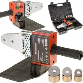 KRAFT&DELE KD3070 Polyfusion Kunststoffrohrschweißgerät 1300W/230V
