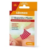 Lifemed Akupunktur-Pflaster Lifemed® 17 Stück farbig sortiert 3 Größen