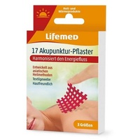 Lifemed Akupunktur-Pflaster Lifemed® 17 Stück farbig sortiert 3 Größen