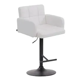 CLP Barhocker Los Angeles weiß/schwarz