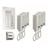 TCS PPU06-EN/02 Sprechanlagen-Set Unterputz für 6 WE