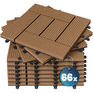 CASARIA Mosaik braun 66 x 66 cm