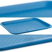 APS Tablett blau rechteckig 35,0 x 27,0 cm