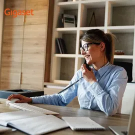 Gigaset DESK 600 Telefon Schwarz