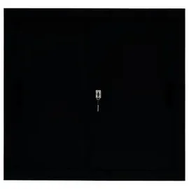 Lüllmann 550089 Aktenschrank 80,0 x 45,0 x 75,0 cm schwarz