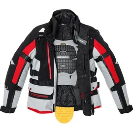 Spidi Allroad H2Out Textiljacke Grau/Rot M