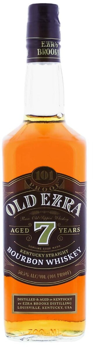Ezra Brooks Old Ezra - 7 Jahre - 101 Proof - Kentucky Straight...