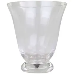 Chic Antique Trinkglas auf Fuß, H11,5/D10 cm, klar