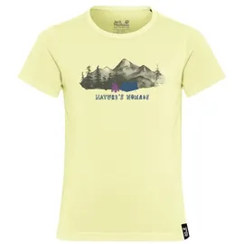 Jack Wolfskin Hiking Graphic Kurzarm-t-shirt - Print Daisy - 176 cm