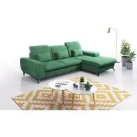 Ecksofa mit Schlaffunktion Schlafsofa Polstersofa Couch Eckcouch Ballos Grün 13