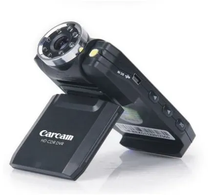 HD 1080p-Dashcam mit 2-Zoll-LCD-Display und Akku