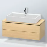 Duravit L-Cube 102x47,7cm, med. Ei, f Kons, 2 Schub.
